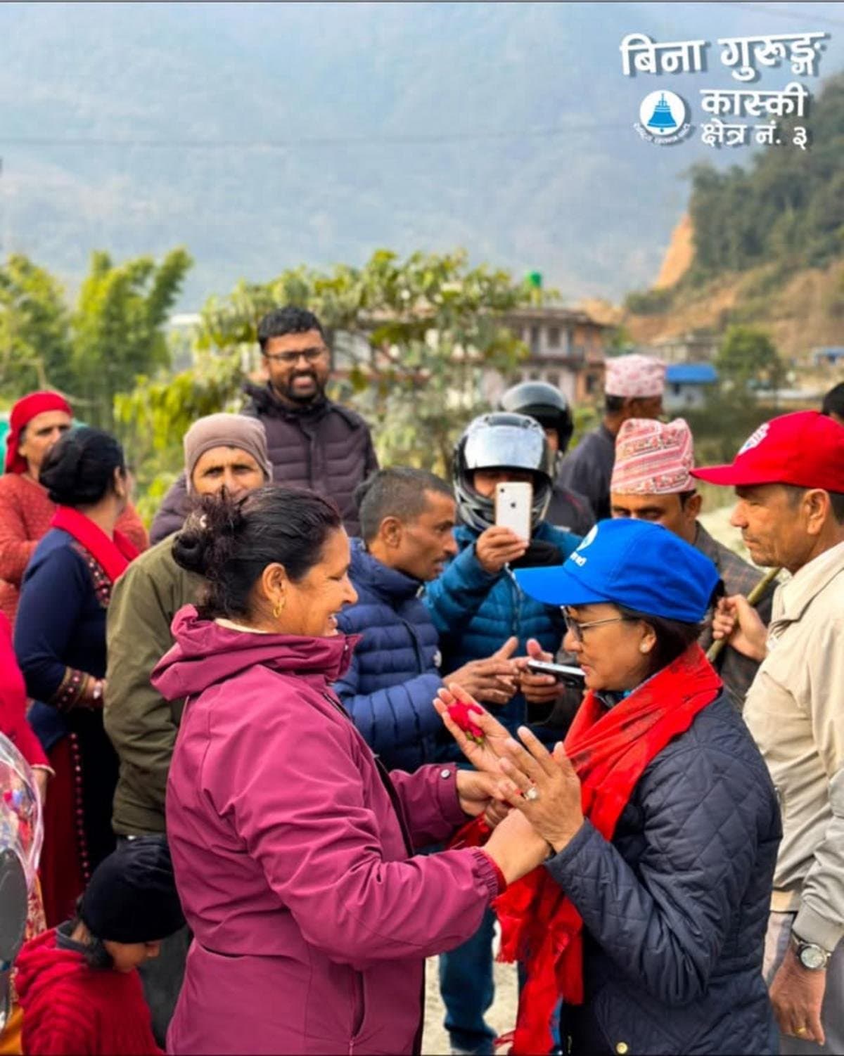 कास्की ३ मा रास्वपा उम्मेदवार बिना गुरुङको चुनावी घरदैलो तीव्र, कालिमाटीमा ‘घण्टीघर’ उद्घाटन