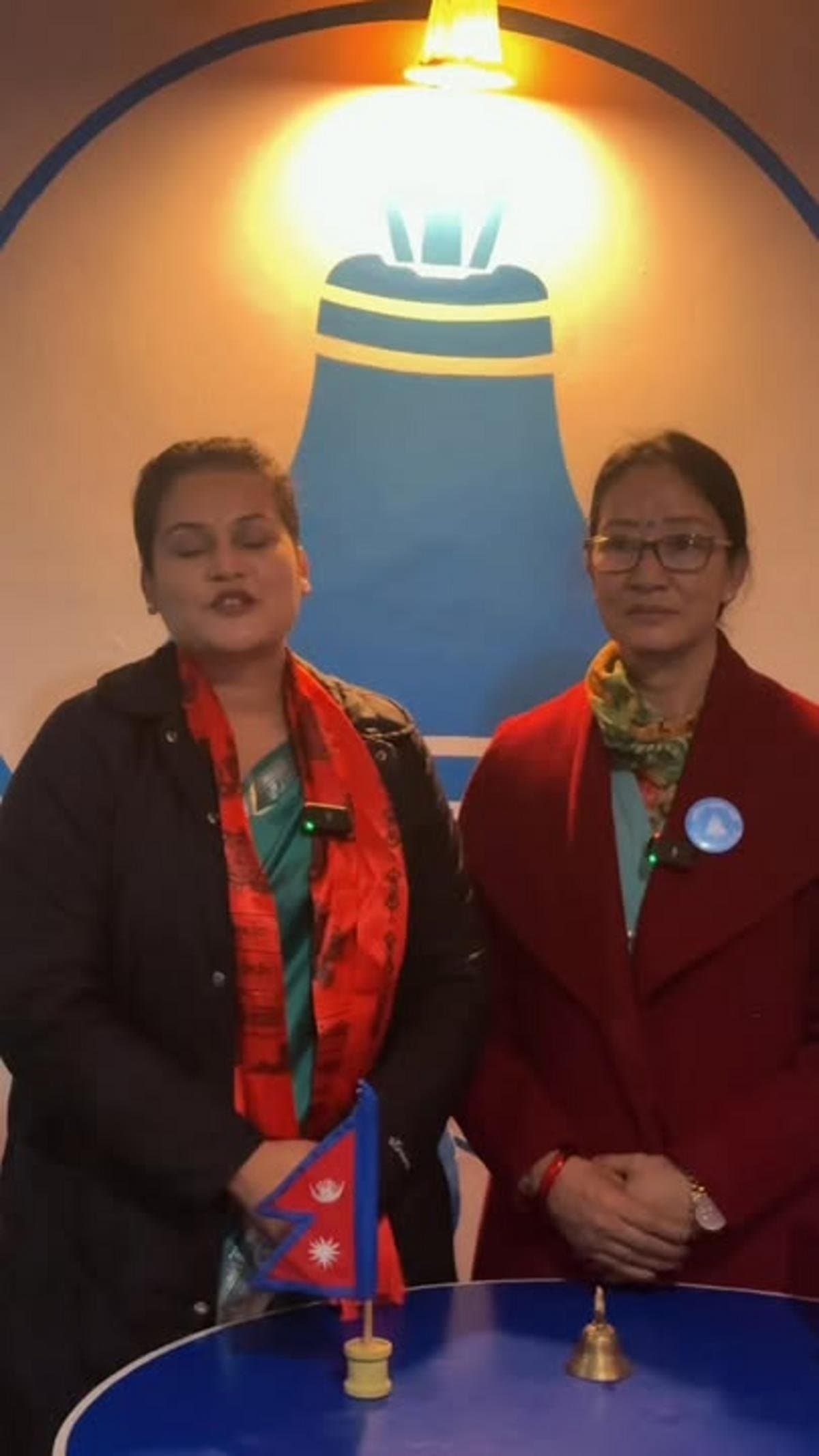 चुनावी मैदानमा बिना गुरुङ: रीमा विश्वकर्माको साथ र घान्द्रुकमा आत्मीय संवाद