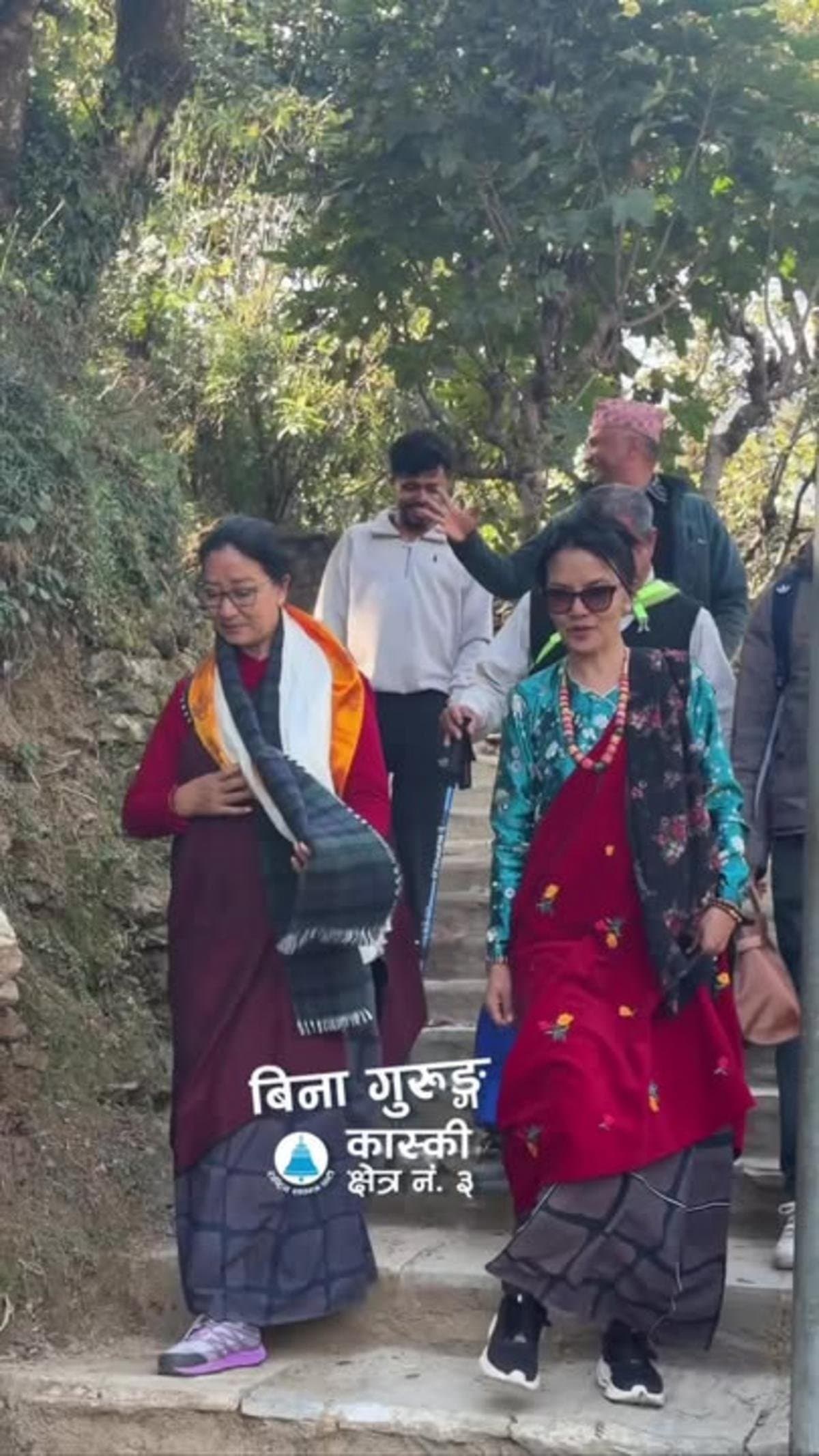 परिवर्तनको पक्षमा कास्की ३ मा बिना गुरुङको सक्रियता: भन्नुहुन्छ ‘बिना डर र लोभ जनताको सेवामा लाग्नेछु’